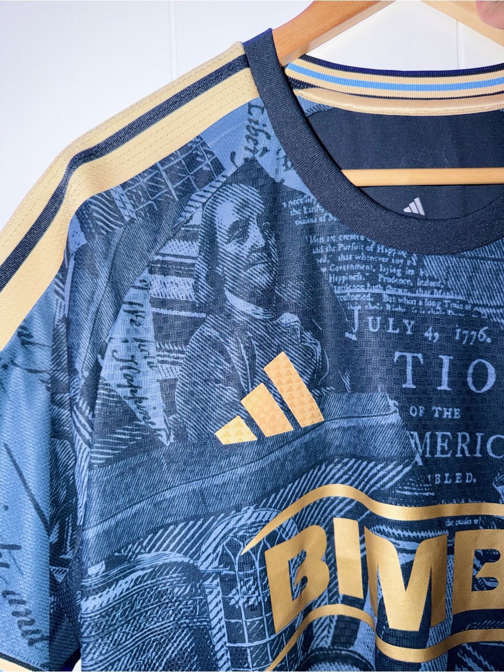 Men Adidas Philadelphia Union Jersey Size L - Picture 4 of 6